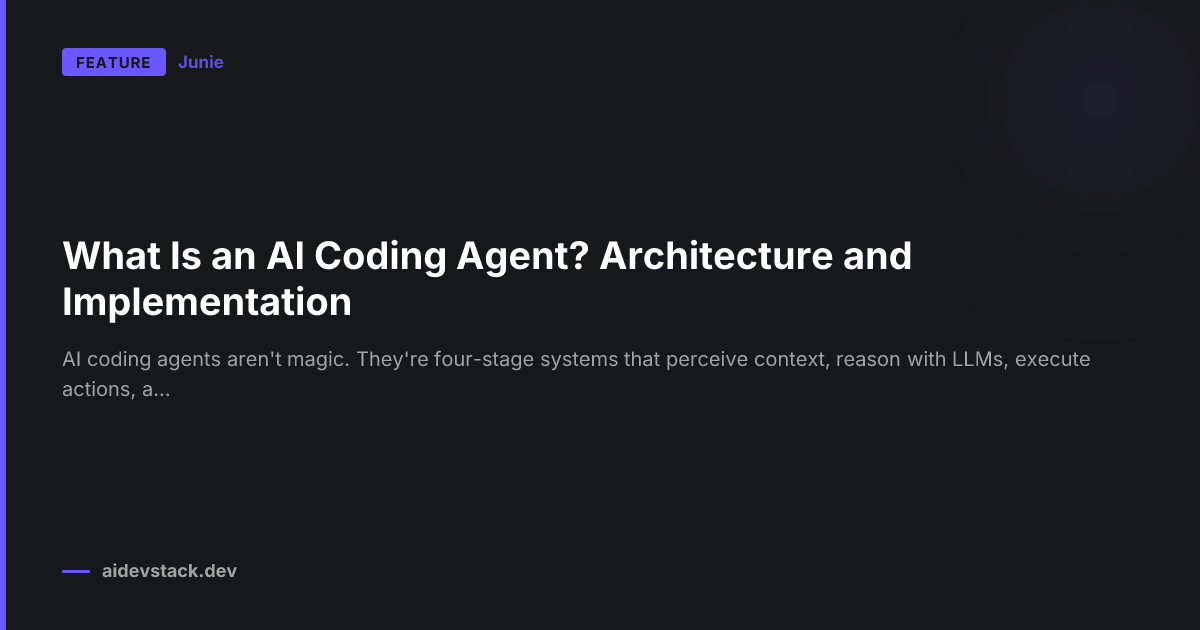 What Is an AI Coding Agent? Architecture and Implementation