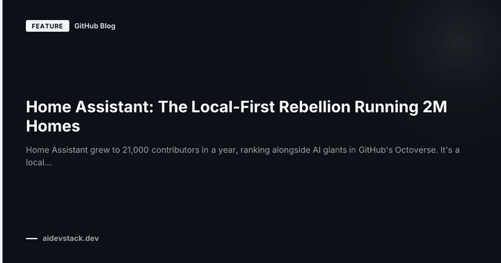 Home Assistant: The Local-First Rebellion Running 2M Homes