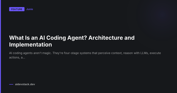 What Is an AI Coding Agent? Architecture and Implementation